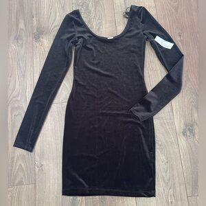 New Garage Velours Dress